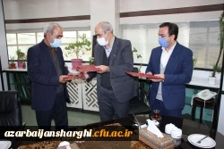 تفاهم نامه همکاری بین اداره کل آموزش و پرورش آذربایجان شرقی و اداره کل میراث فرهنگی،صنایع دستی و گردشگری و دانشگاه فرهنگیان استان منعقد شد. 4