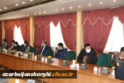 مراسم تودیع و معارفه بسیج دانشجویی دانشگاه فرهنگیان استان 5