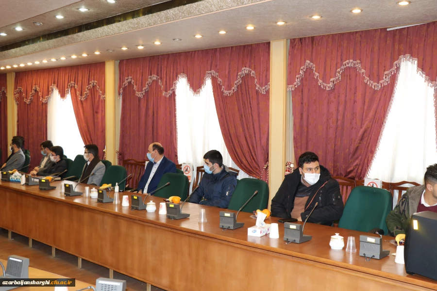 مراسم تودیع و معارفه بسیج دانشجویی دانشگاه فرهنگیان استان 5