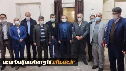  برگزاری مراسم معارفه اولین مسئول مرکز نوآوری و کارآفرینی دانشگاه فرهنگیان کشور شعبه استان آذربایجان شرقی در محل مرکز نوآوری و کارآفرینی؛  5