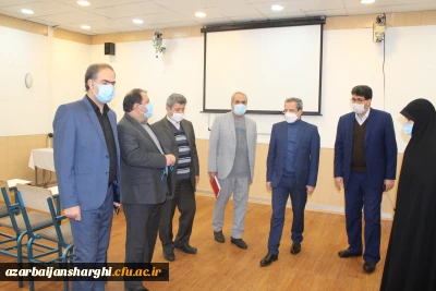 با حضور معاونت پژوهش و فناوری سازمان مرکزی در استان آذربایجان شرقی صورت پذیرفت.

بازدید از پردیس های فاطمه الزهرا(س) و علامه امینی استان آذربایجان شرقی