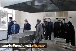 بازدید از پردیس های فاطمه الزهرا(س) و علامه امینی استان آذربایجان شرقی 2