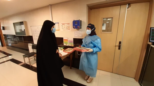 تقدیر از پرستاران زحمت کش بیمارستان سینای تبریز 2