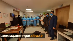 تقدیر از پرستاران زحمت کش بیمارستان سینای تبریز 3