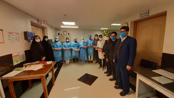 تقدیر از پرستاران زحمت کش بیمارستان سینای تبریز 3
