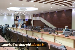 برگزاری شورای آموزشی پردیس علامه امینی تبریز 5