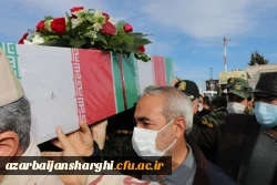 استقبال از ورود پیکر مطهر و پاک چهار شهید گمنام هشت سال دفاع مقدس 3