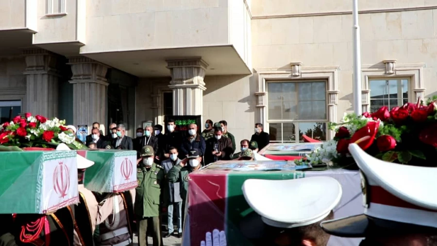 استقبال از ورود پیکر مطهر و پاک چهار شهید گمنام هشت سال دفاع مقدس 5