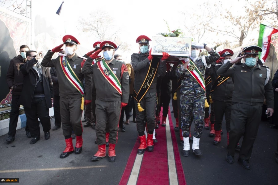 پیکر مطهر یک شهید گمنام در دانشگاه فرهنگیان تبریز ( پردیس فاطمه زهرا(س)) تشییع و به خاک سپرده شد.
 3