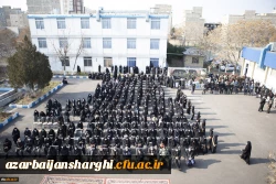 پیکر مطهر یک شهید گمنام در دانشگاه فرهنگیان تبریز ( پردیس فاطمه زهرا(س)) تشییع و به خاک سپرده شد.
 6