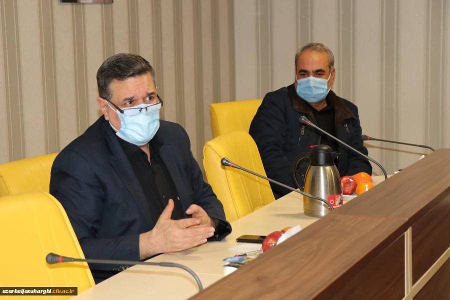 نشست صمیمی هیئت رئیسه دانشگاه فرهنگیان استان آذربایجان شرقی با دکتر خنیفر 3