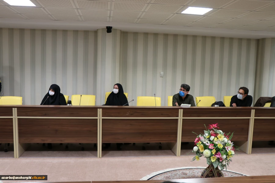 نشست صمیمی هیئت رئیسه دانشگاه فرهنگیان استان آذربایجان شرقی با دکتر خنیفر 4