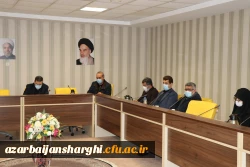 نشست صمیمی هیئت رئیسه دانشگاه فرهنگیان استان آذربایجان شرقی با دکتر خنیفر 9