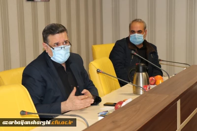 در سفر ریاست دانشگاه فرهنگیان کشور و هیئت همراه به استان آذربایجان شرقی انجام پذیرفت.

نشست صمیمی هیئت رئیسه دانشگاه فرهنگیان استان آذربایجان شرقی با دکتر خنیفر