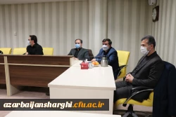 نشست صمیمی هیئت رئیسه دانشگاه فرهنگیان استان آذربایجان شرقی با دکتر خنیفر 6