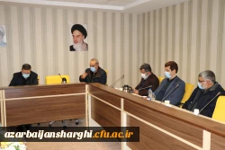 نشست صمیمی هیئت رئیسه دانشگاه فرهنگیان استان آذربایجان شرقی با دکتر خنیفر 10