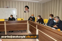 نشست صمیمی هیئت رئیسه دانشگاه فرهنگیان استان آذربایجان شرقی با دکتر خنیفر 12