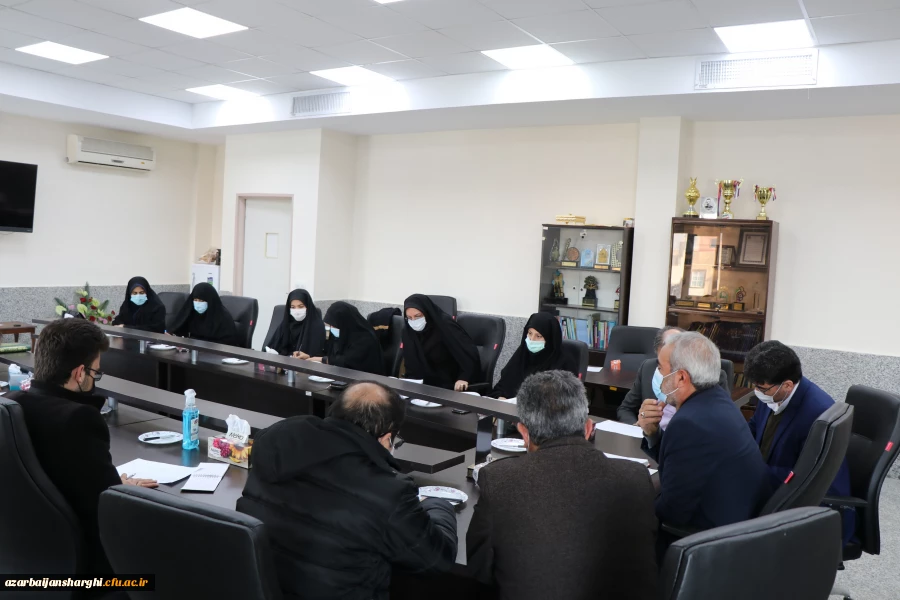 جلسه شورای فرهنگی دانشگاه فرهنگیان استان برگزار شد. 5