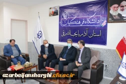 دیدار نماینده اهر و هریس با مدیریت امور پردیس های استان 3