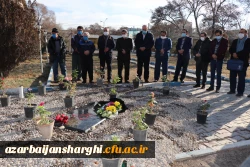 زیارت مزار شهید گمنام پردیس فاطمه الزهرا(س) و گلزار شهدا 2