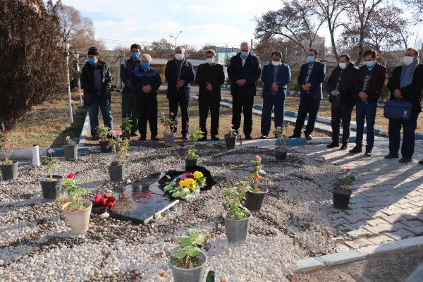 زیارت مزار شهید گمنام پردیس فاطمه الزهرا(س) و گلزار شهدا 2