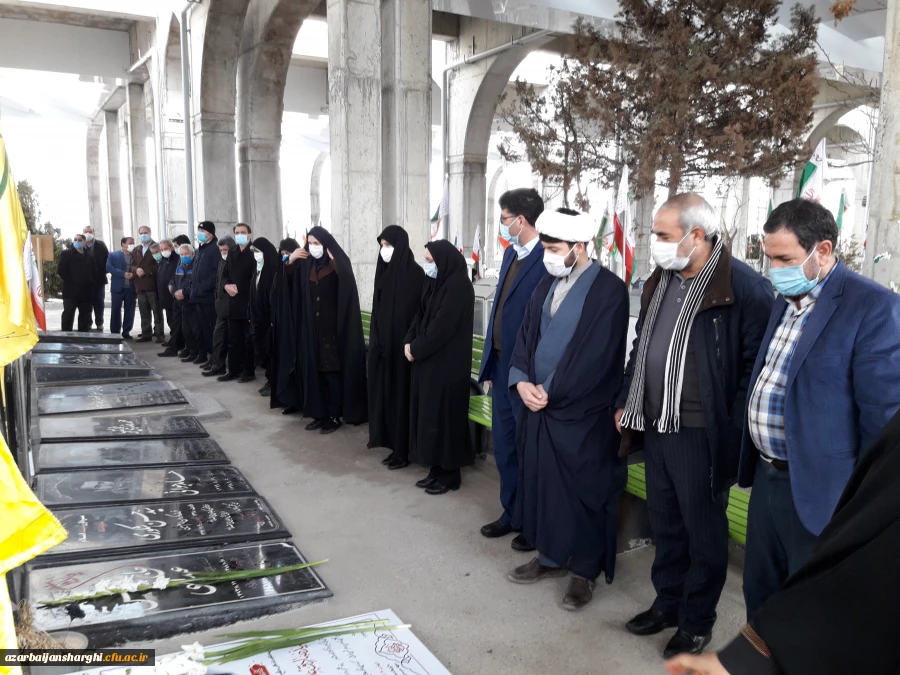 زیارت مزار شهید گمنام پردیس فاطمه الزهرا(س) و گلزار شهدا 5