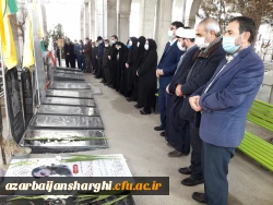 زیارت مزار شهید گمنام پردیس فاطمه الزهرا(س) و گلزار شهدا 6