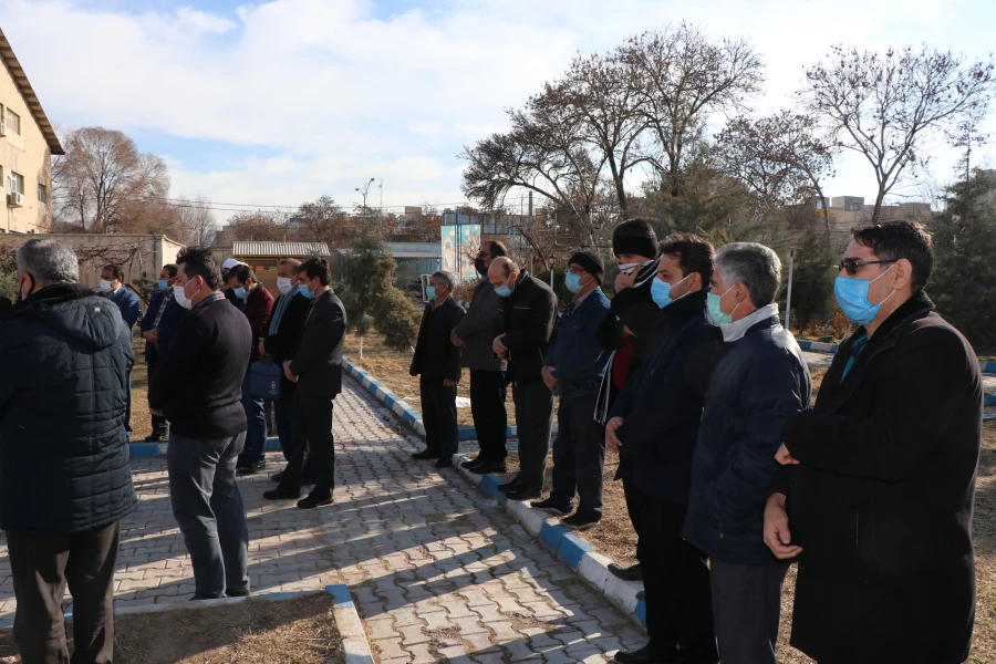 زیارت مزار شهید گمنام پردیس فاطمه الزهرا(س) و گلزار شهدا 2