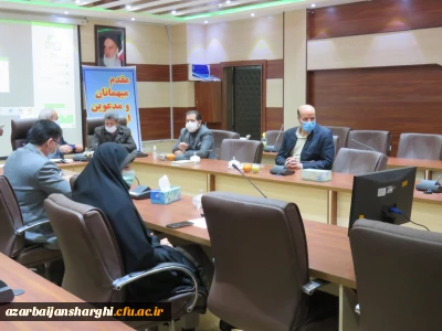 نشست صمیمی هیئت رئیسه دانشگاه فرهنگیان استان با نمایندگان دانشجو معلمان