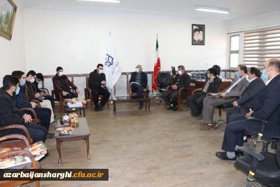 دیدار مدیریت امور پردیس های استان با مسئولین هیئت فاطمیون دانشگاه