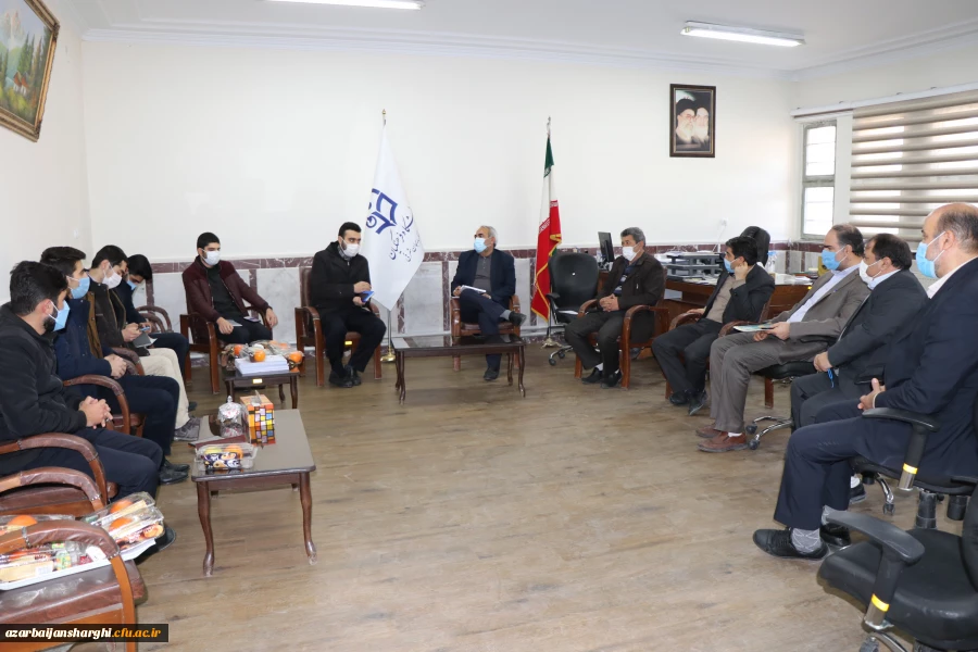 دیدار مدیریت امور پردیس های استان با مسئولین هیئت فاطمیون دانشگاه 2