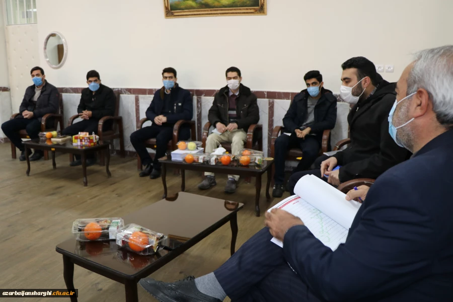 دیدار مدیریت امور پردیس های استان با مسئولین هیئت فاطمیون دانشگاه 3