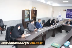 جلسه هم اندیشی هیئت رئیسه دانشگاه با اساتید گروه ریاضی 2