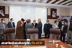 مراسم تکریم و معارفه مسئول بسیج اساتید دانشگاه فرهنگیان استان برگزار شد. 2
