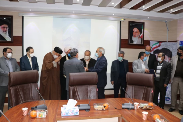 مراسم تکریم و معارفه مسئول بسیج اساتید دانشگاه فرهنگیان استان برگزار شد. 2