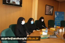 مراسم آیین استقبال از نودانشجو معلمان ورودی بهمن ماه پردیس فاطمه الزهرا(س) تبریز 2