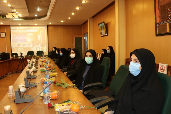 مراسم آیین استقبال از نودانشجو معلمان ورودی بهمن ماه پردیس فاطمه الزهرا(س) تبریز 2