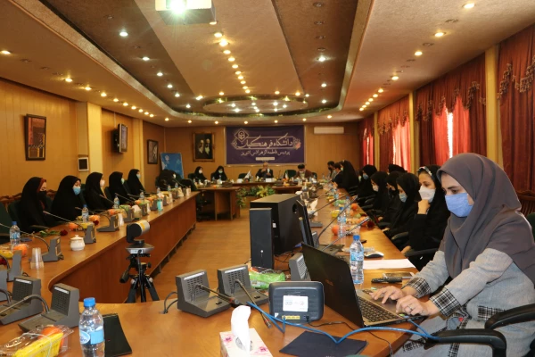 مراسم آیین استقبال از نودانشجو معلمان ورودی بهمن ماه پردیس فاطمه الزهرا(س) تبریز 2