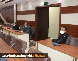 مراسم آیین استقبال از نودانشجو معلمان ورودی بهمن ماه پردیس علامه امینی تبریز
 4