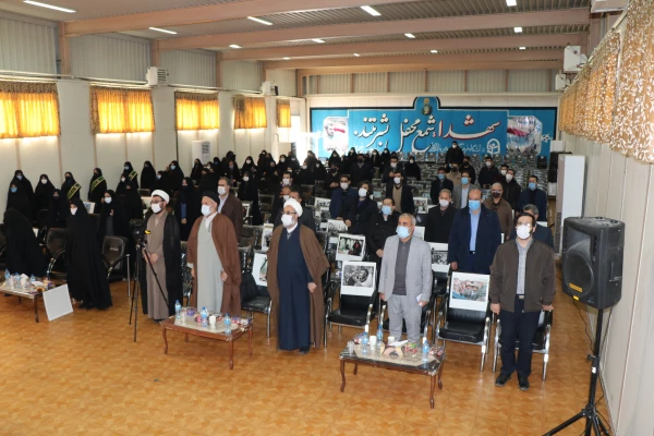 مراسم چهلمین روز تدفین شهید گمنام پردیس فاطمه الزهرا(س) تبریز
 3