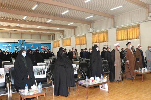 مراسم چهلمین روز تدفین شهید گمنام پردیس فاطمه الزهرا(س) تبریز
 2