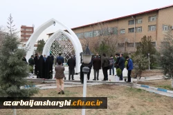 بازدید جانشین فرمانده سپاه عاشورا سردار اصغر عباسقلی زاده از اتمام پروژه یادمان شهید گمنام پردیس فاطمه الزهرا (س) تبریز 10