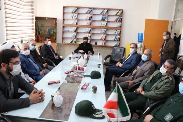 بازدید مدیریت امور پردیس های استان و جانشین سپاه عاشورا از طرح معلم یار بسیج دانشجویی دانشگاه فرهنگیان استان 3