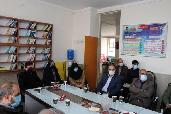 بازدید مدیریت امور پردیس های استان و جانشین سپاه عاشورا از طرح معلم یار بسیج دانشجویی دانشگاه فرهنگیان استان 4