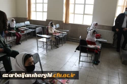 بازدید مدیریت امور پردیس های استان و جانشین سپاه عاشورا از طرح معلم یار بسیج دانشجویی دانشگاه فرهنگیان استان 6