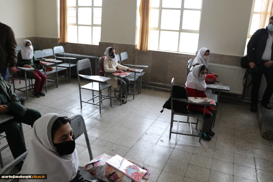 بازدید مدیریت امور پردیس های استان و جانشین سپاه عاشورا از طرح معلم یار بسیج دانشجویی دانشگاه فرهنگیان استان 6