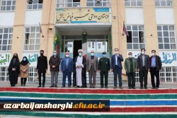 بازدید مدیریت امور پردیس های استان و جانشین سپاه عاشورا از طرح معلم یار بسیج دانشجویی دانشگاه فرهنگیان استان 8