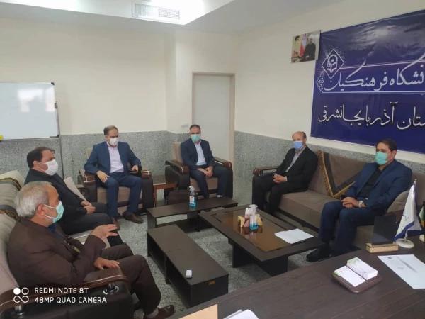 دیدار رئیس دانشگاه فرهنگیان استان با دکتر داودی رئیس مجمع نمایندگان استان آذربایجان شرقی در مجلس شورای اسلامی 3