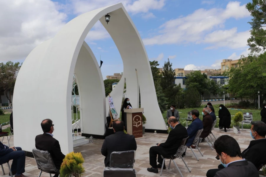 مراسم بزرگداشت هفته معلم در جوار مزار شهید گمنام پردیس فاطمه الزهرا(س) برگزار شد: 3