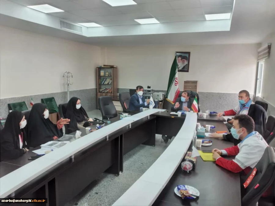 انعقاد تفاهم نامه همکاری بین دانشگاه فرهنگیان و جمعیت هلال احمر استان آذربایجان شرقی 3